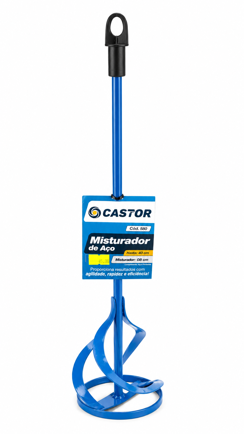 MISTURADOR DE AÇO 40CM