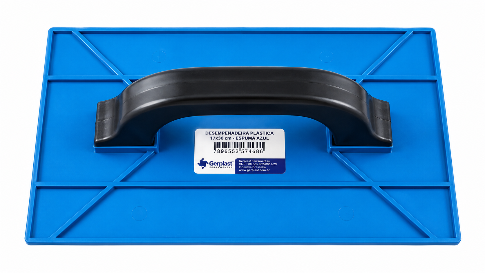 DESEMPENADEIRA PLASTICA 17X30 AZUL