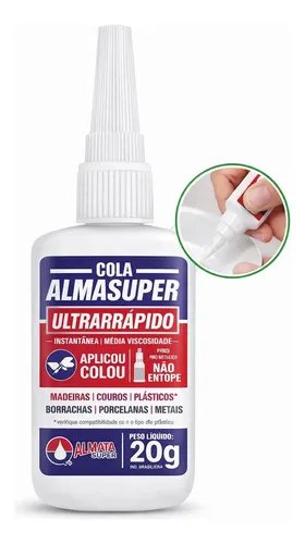 Adesivo instantâneo ALMASUPER